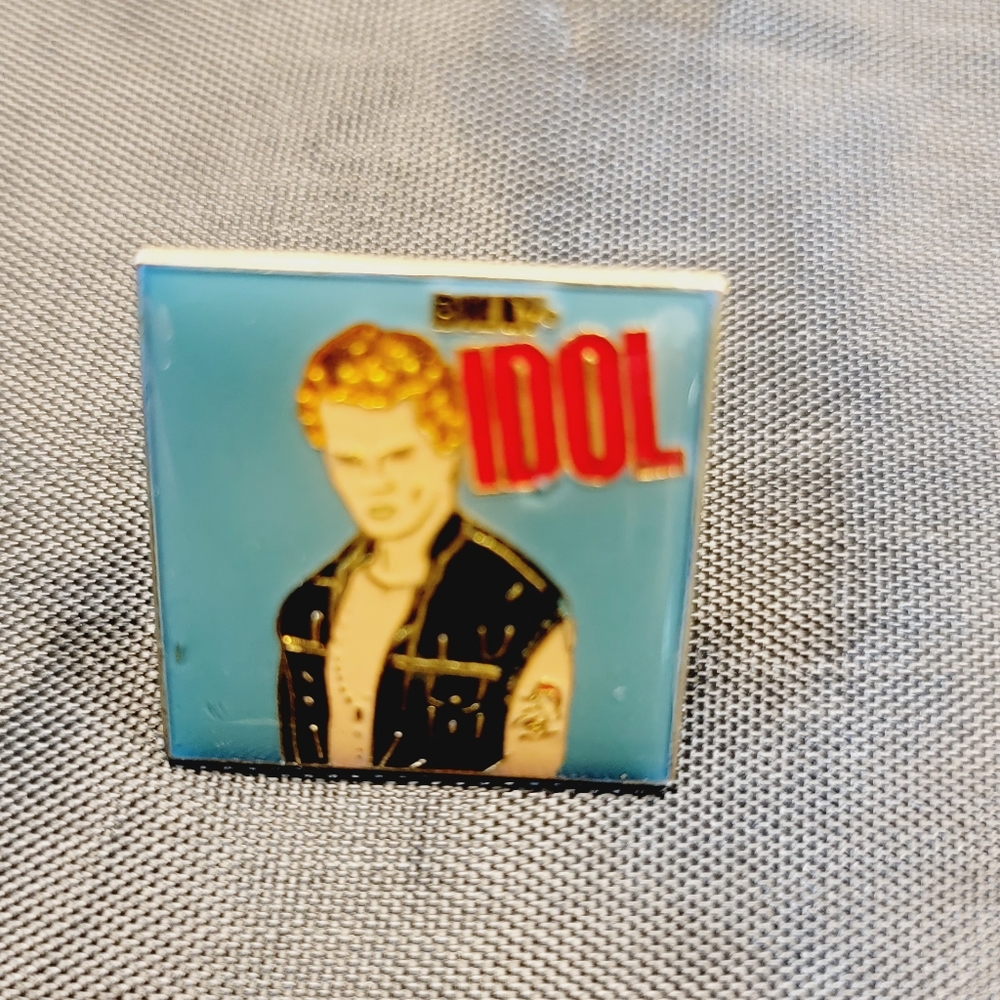 Vintage Billy Idol Pin